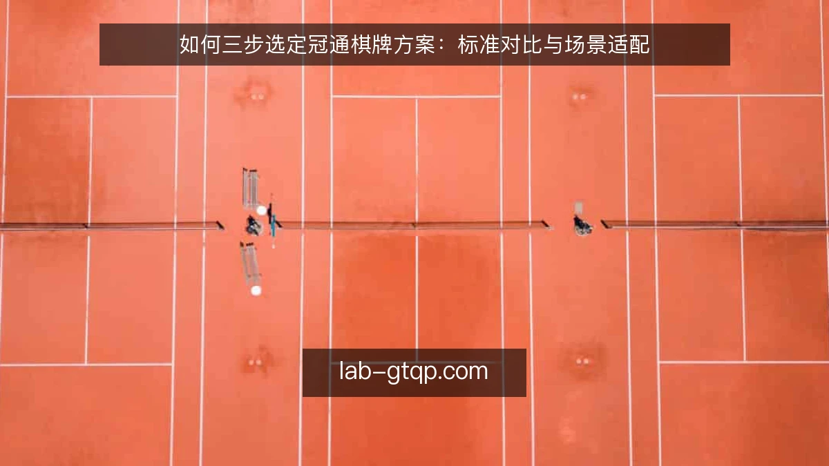 如何三步选定冠通棋牌方案:标准对比与场景适配